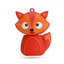 Memoria USB BRobotix 190432-39, 32GB, USB 2.0, Zorro 