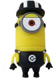Memoria USB BRobotix, 8GB, USB 2.0, Minion Arbitro 