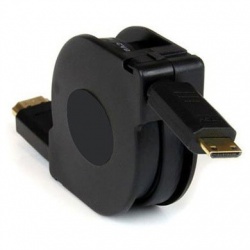 BRobotix Cable HDMI 1.4 Macho - HDMI 1.4 Macho, 1.1 Metros, Negro 