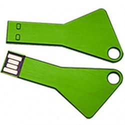 Memoria USB BRobotix 207756, 16GB, USB 2.0, Verde 