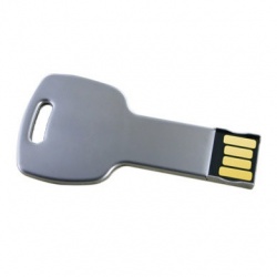 Memoria USB BRobotix 207774, 16GB, USB 2.0, Plata 