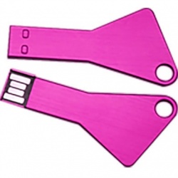Memoria USB BRobotix 207783, 16GB, USB-A 2.0, Rosa 
