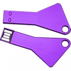 BRobotix Memoria USB 207788, 16GB, USB 2.0, Púrpura 