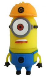 Memoria USB BRobotix, 4GB, USB 2.0, Minion Operador 
