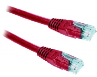 BRobotix Cable Patch Cat5e UTP con Bota RJ-45 Macho - RJ-45 Macho, 1.8 Metros, Rojo 
