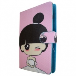 BRobotix Funda para Tablet 7'', Sencillo Candy Novia 