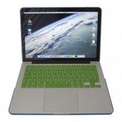 BRobotix Membrana de Teclado para MacBook Pro Retina 13.3'', Verde 