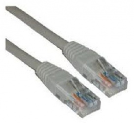 BRobotix Cable Patch Cat5e UTP RJ-45 Macho - RJ-45 Macho, 2.1 Metros, Gris 