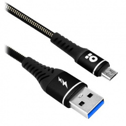 BRobotix Cable USB-A Macho - Micro-USB B Macho, 1 Metro  