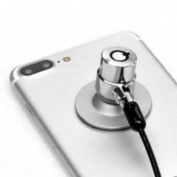 Brobotix Ancla para Candado de Seguridad para Laptops 6000977, Plata 