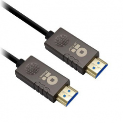 BRobotix Cable HDMI de Alta Velocidad HDMI 2.0 Macho - HDMI 2.0 Macho, 4K, 60Hz, 30 Metros, Negro 