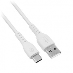 BRobotix Cable USB-A 3.2 Macho - USB C Macho, 1 Metro, Blanco 