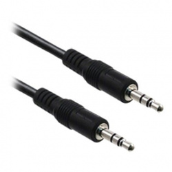 BRobotix Cable AUX 3.5mm Macho - 3.5mm Macho, 2.5 Metros 