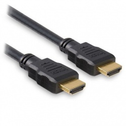 BRobotix Cable HDMI Macho - HDMI Macho, 4K, 5 Metros, Negro/Oro 