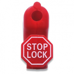 BRobotix Candado para Exhibidor, Rojo - No Incluye Llave 