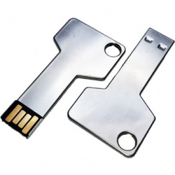 Memoria USB BRobotix 207768, 16GB, USB 2.0, Plata 