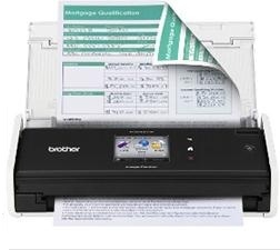 Scanner Brother ADS-1500W, 600 x 600DPI, Escáner Color, USB 2.0, Blanco 