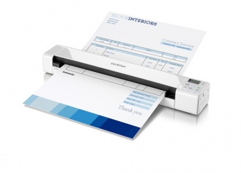Scanner Brother DS-820W, 600 x 600DPI, Escáner Color, USB, Blanco 
