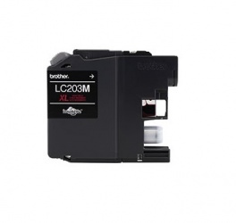 Cartucho Brother LC203M Magenta, 550 Páginas 