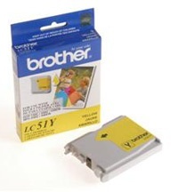 Cartucho Brother Amarillo LC51Y 