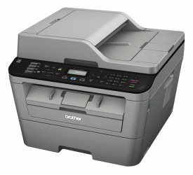 Multifuncional Brother MFC-L2700DW, Blanco y Negro, Láser, Inalámbrico, Print/Scan/Copy/Fax 