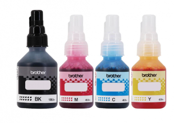Kit de Tanque de Tinta Brother BT5001, 48.8ml, 4 Botellas Negro/Cian/Magenta/Amarillo 