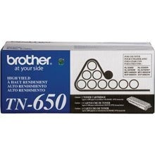 Tóner Brother TN-650 Ultra Alto Rendimiento Negro, 8.000 Páginas  