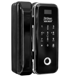 Bruken Assa Abloy Cerradura con Lector de Huellas/Contraseña/Tarjeta BRK3550, hasta 99 Usuarios 