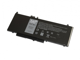 Batería BTI 6MT4T Compatible, 4 Celdas, 7.6V, 8157mAh, para Dell Latitude E5470/E5570 