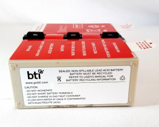 BTI Batería de Reemplazo APCRBC123-SLA123, VRLA, 12V 