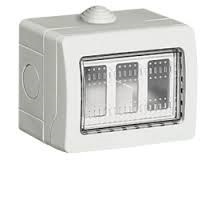 Bticino Caja de Pared para Intemperie, Blanco 