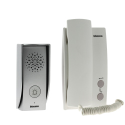 Bticino Interfon con 1 Auricular 315111, Alámbrico, Blanco 