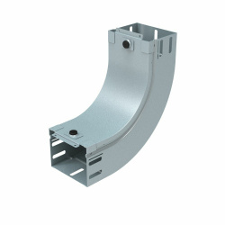 Bticino Cambio de Nivel Cóncavo 90° AM150Z, 150 x 75mm, Gris 