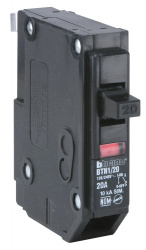 Bticino Interruptor Termomagnético de 1 Polo BTN1/15, 15A, Entrada 120 - 240V 