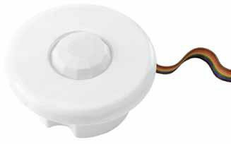 Bticino Sensor de Movimiento PIR de Montaje en Techo/Pared CI-200, Alámbrico, hasta 2.4 Metros, Blanco 