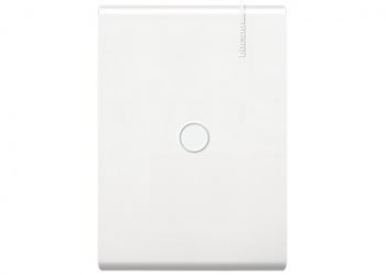 Bticino Placa Ciega para Pared E5N0PTL, Blanco 