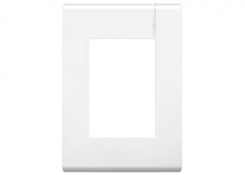 Bticino Placa para Pared Modus Pro, Blanco 