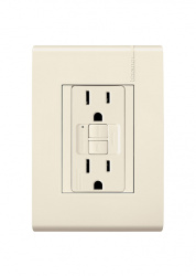 Bticino Tomacorriente E6028GFG6PTLM, 2 Enchufes, 125V, 15A, Marfil 