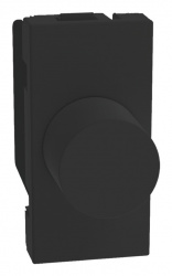 Bticino Atenuador Giratorio JB4414Q, 1 Módulo, Negro 