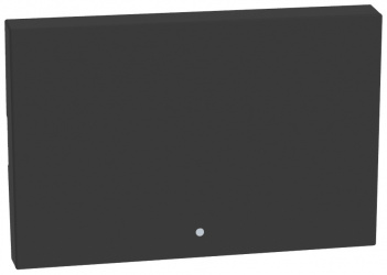 Bticino Tapa de Pared JB4915M3Q, 3 Módulos, Negro 