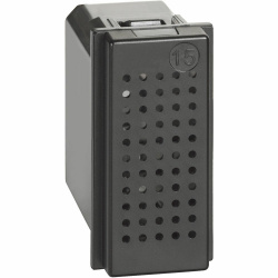 Bticino Zumbador K4356V/127, 1 Módulo, 127V, Negro 