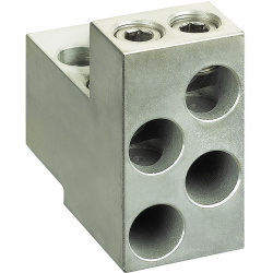 Bticino Terminal para Cable M79004, 4 Polos, 500 MCM AWG, Aluminio, 1 Pieza 