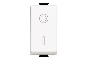 Bticino Interruptor de 2 Polos QZ5011, 120 - 277V, 16A, Blanco 