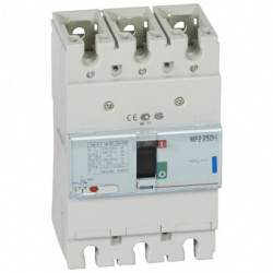 Bticino Interruptor de 3 Polos MP2 250H, 690V, 7000A, Entrada 100V 