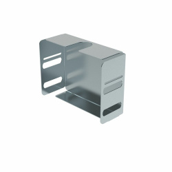 Bticino Caja de Cierre X9C71Z, 75mm x 75mm, Acero Galvanizado 