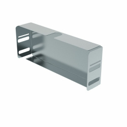 Bticino Caja de Cierre X9C75Z, 300mm x 75mm, Acero Galvanizado 