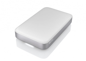 Disco Duro Externo Buffalo MiniStation Thunderbolt, 2TB, USB B 3.2, Plata/Blanco 