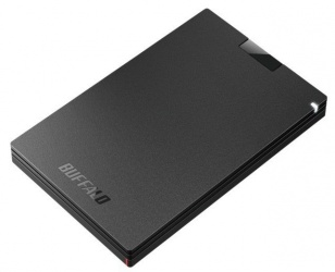 SSD Externo Buffalo SSD-PG, 500GB, Negro 