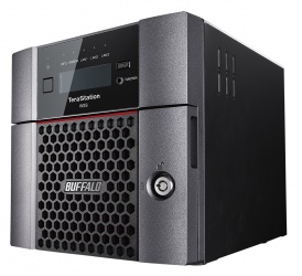 Buffalo TeraStation WS5220DNW6 NAS de 2 Bahías,  8TB (2 x 4TB), Intel Atom C3338 1.50GHz, USB 3.2, Negro ― Incluye Discos 