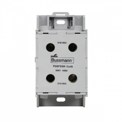 Bloque de Dstribución de Energía Bussmann, 2 Polos, 620A, 600V 